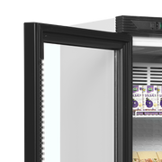 TEFCOLD Flaskkyl, vänsterhängd dörr – CEV425 1 LED L/H 3