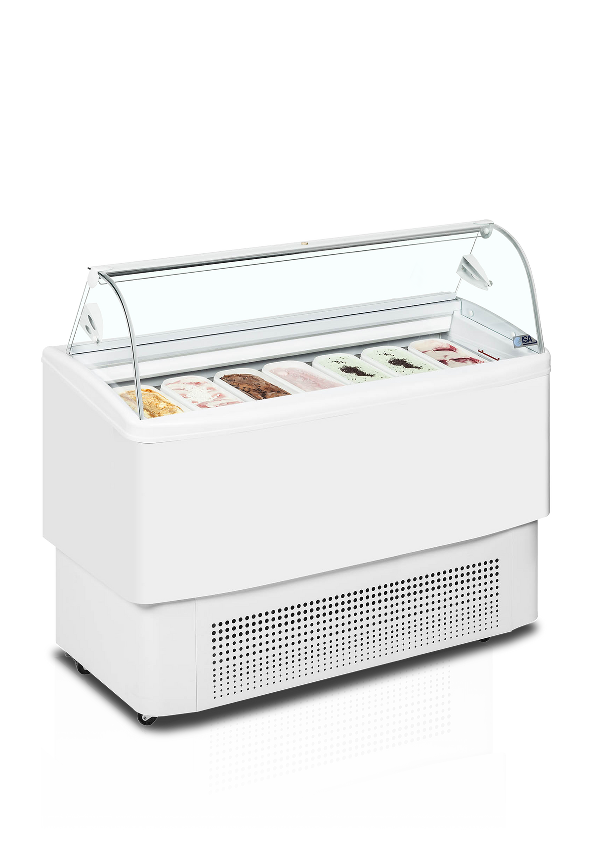 TEFCOLD Ventilerad display för kulglass – FIJI 7 1