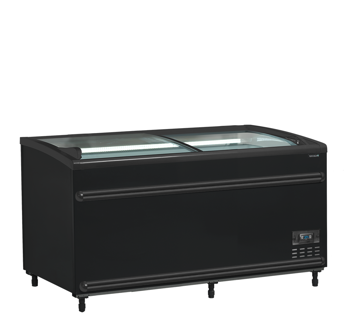 TEFCOLD Svart kyl-/frysbox stormarknad – SFI145B-CF VS 1