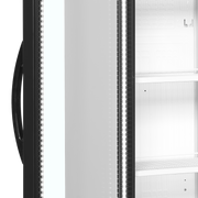 TEFCOLD Flaskkyl, vänsterhängd dörr – CEV425CP 2 LED L/H 4
