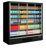 TEFCOLD Multideck-kyl för stormarknader – Galaxy+ GP20FGD Black 2