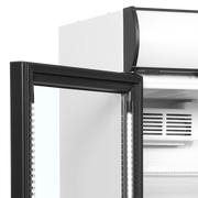 TEFCOLD Flaskkyl, vänsterhängd dörr – CEV425CP 2 LED L/H 3