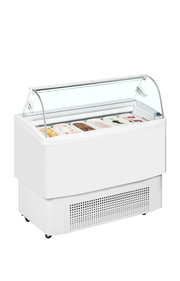 TEFCOLD Ventilerad display för kulglass – FIJI 6 1