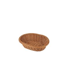 Patina Brödkorg i pp plast, oval. Brun