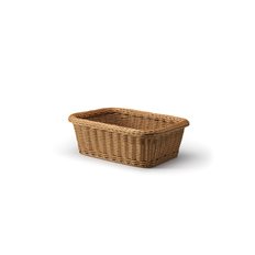 Patina Brödkorg i pp plast, rektangulär, Brun