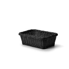 Patina Brödkorg i pp plast, rektangulär, Svart