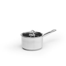 Patina Kastrull, inkl glas lock, Belagd, non-stick / rostfri 1,8 L