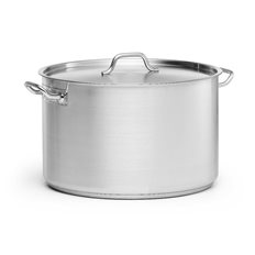 Patina Kittel, låg inkl lock, rostfri 44,5 L