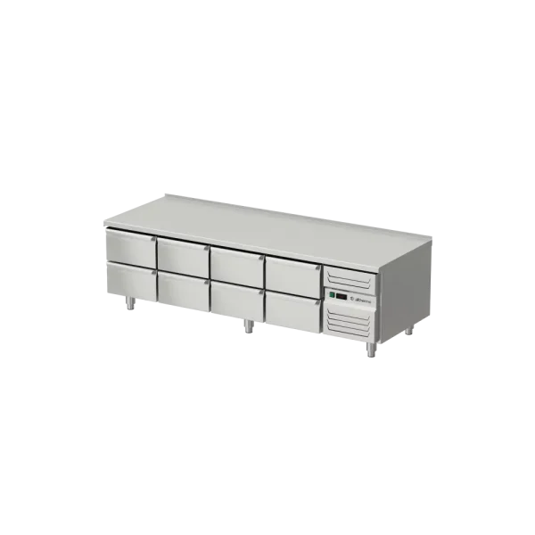 Allthermo Grillkylbänk 8 draglådor GN 1/1 150mm – GKB-200-A