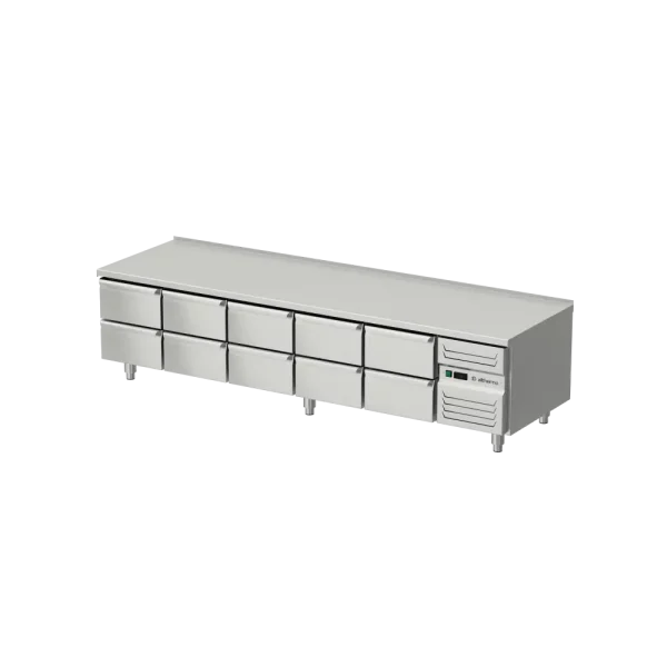 Allthermo Grillkylbänk 10 draglådor GN 1/1 150mm – GKB-240-A