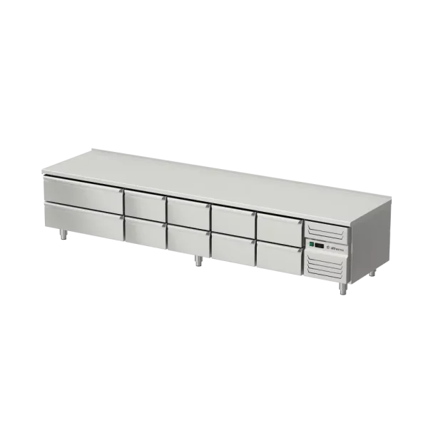 Allthermo Grillkylbänk 10 draglådor GN 1/1 150mm – GKB-280-A-10