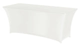 HENDI Table cover, rektangulär, HENDI, Kitchen Line, 810934, vit, 1200x760x(H)730mm
