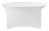 HENDI Table cover, rund, HENDI, Kitchen Line, 817407, vit, ⌀1800x(H)760mm