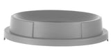 HENDI Open cover för rund waste bin, AmerBox, fits 691038, Light grey, ⌀570x(H)135mm