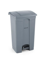 HENDI Pedal bin, AmerBox, 68L, Light grey, 490x410x(H)660mm