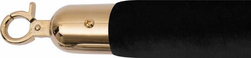Saro Avdelningsrep Sammet, 1500mm Krok i Guld