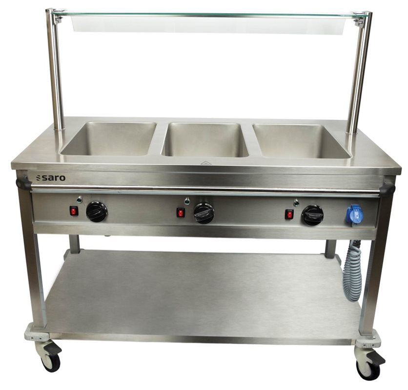 Saro Bain Marie-vagn modell BTS-3