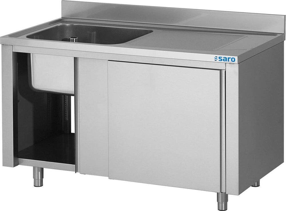 Saro diskbänksskåp med skjutdörrar 1200 mm
