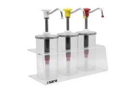 Saro Dispensermodel PLX-R-BK-1650 ml