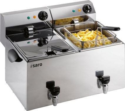 Saro Dubel fritös PROFRI 8+8 l