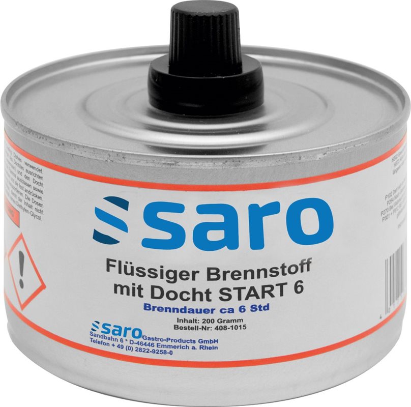 Saro Flytande värmebränsle med veke modell START 6