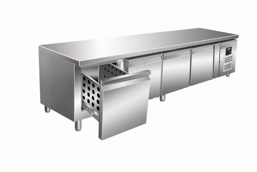 Saro Grillkylbänk 4 lådor, UGN 4100 TN-4S