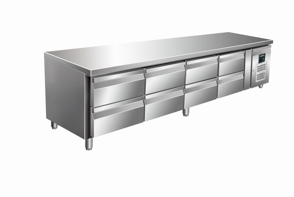 Saro Grillkylbänk, 4x2 lådor modell UGN 4180 TN