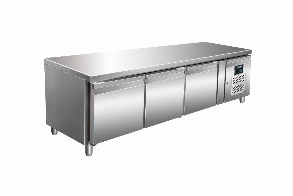 Saro Grillkylbänk GN 1/1, UGN 3100 TN, 3 Dörrar