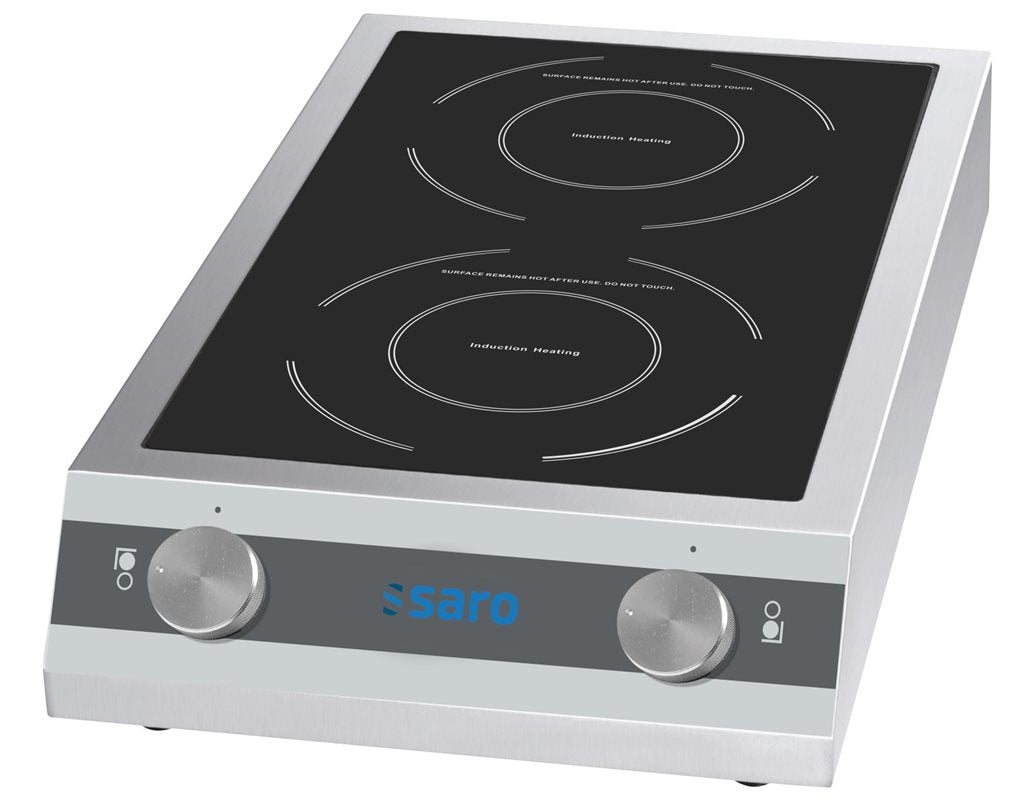 Saro Induktionsplatta Anita, 2 zoner
