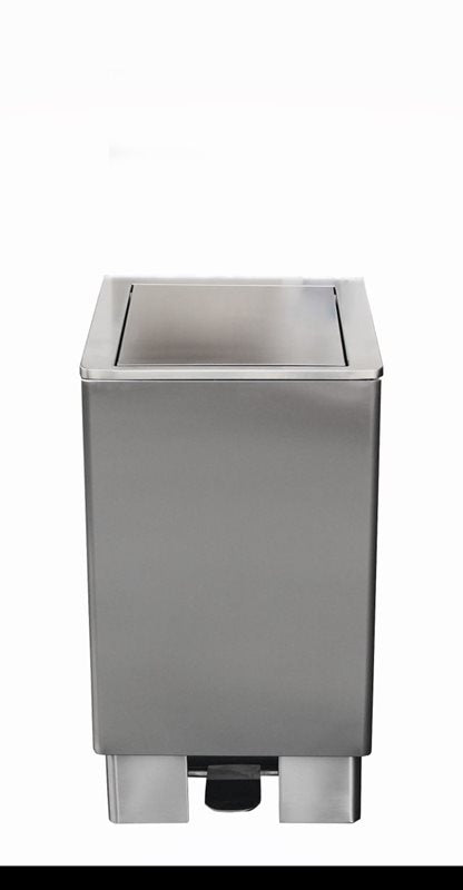 Saro Papperskorg i rostfritt stål JUPITER 90 liter