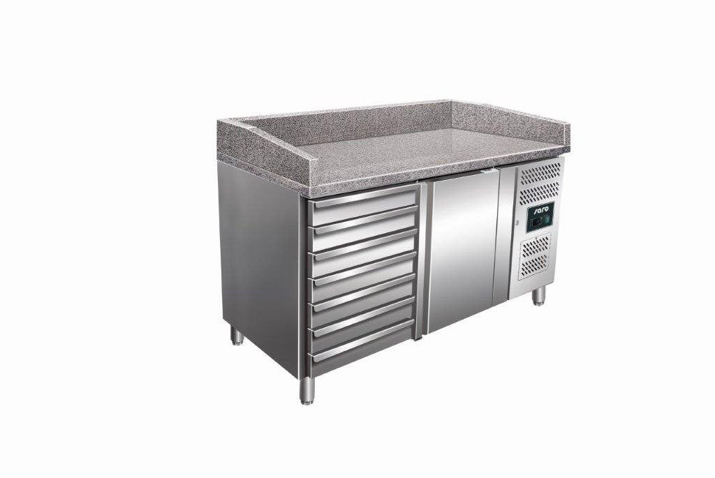 Saro Pizzakylbänk PZ 1610 TN, Granitskiva, 0,35kW, 221 L
