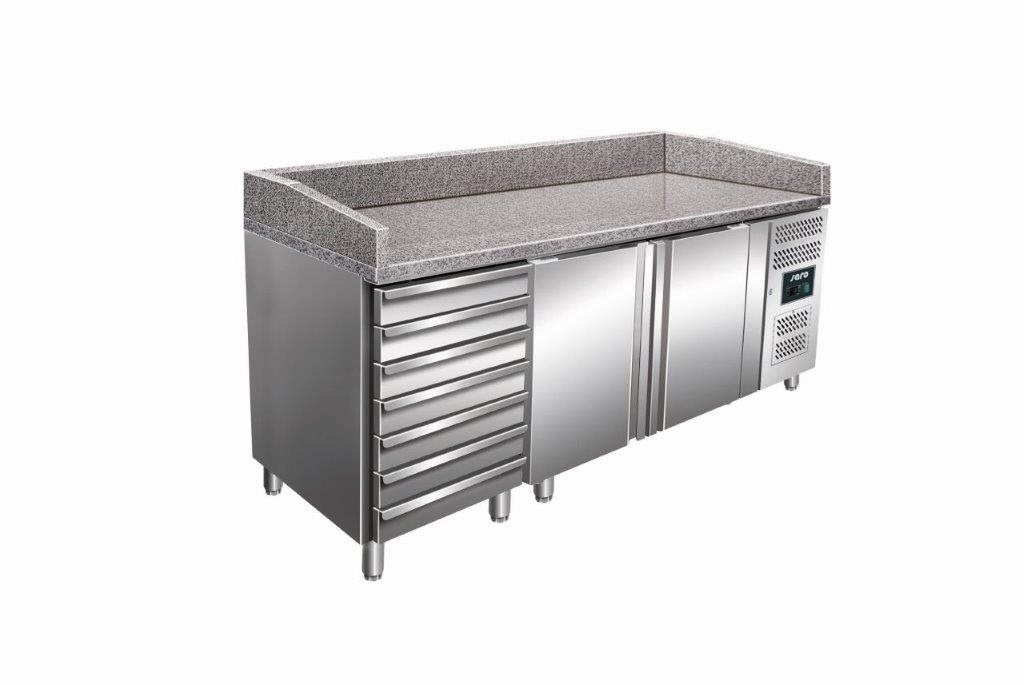 Saro Pizzakylbänk PZ 2610 TN, Granitskiva, 0,35kW, 428 L