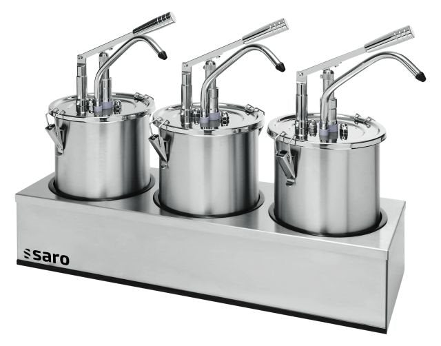 Saro Såsdispenser, set om 3, modell PD-003