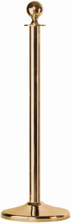Saro Stolpe 1000mm, För avdelningsrep, Guld