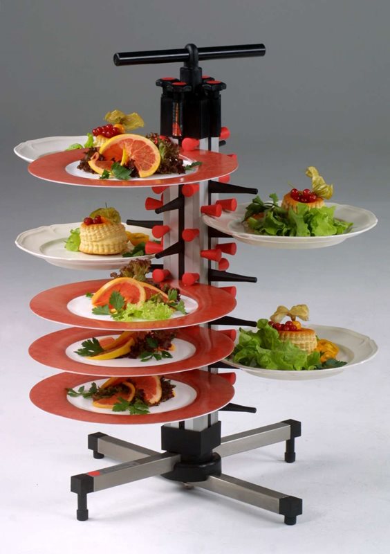 Saro tallriksstaplingssystem Plate-Mate bord modell TM-24