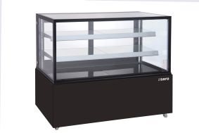 Saro Tårtdisplay 510L Svart, modell VANESSA