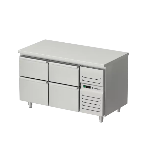 Allthermo Barkylbänk med 4 draglåda – BKB-140-A