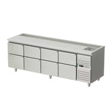 Allthermo Barkylbänk med 8 draglåda – BKBF-240-A