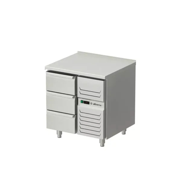 Allthermo kylbänk med 3 draglådor GN 1/1 – KHT-80-A