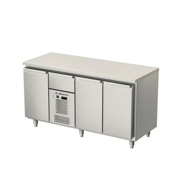 Allthermo kylbänk med 3 dörrar och 1 draglåda GN 1/1 – MKB-1675-P