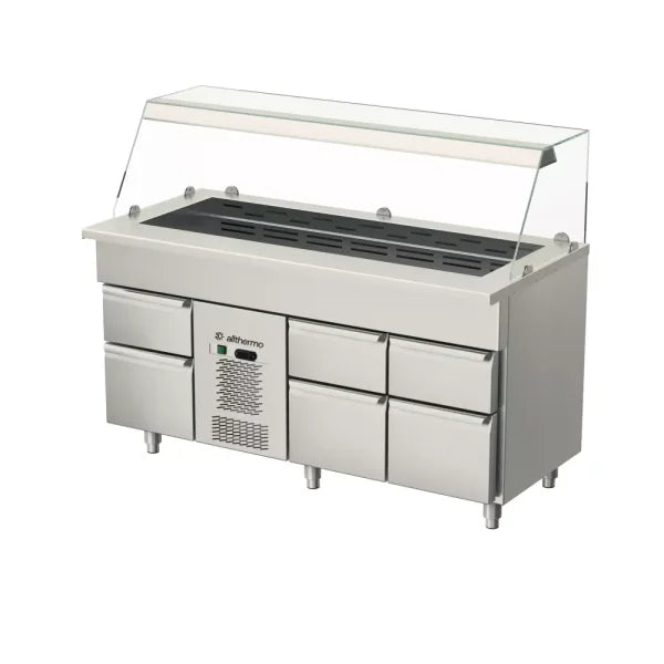 Allthermo salladkyl med 6 draglådor – MKBB-1635-A-2
