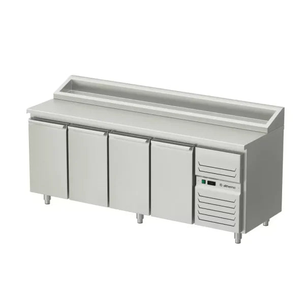 Allthermo Kallskänksbänk med 4 dörrar GN 1/1 – KBK-210-A-GN