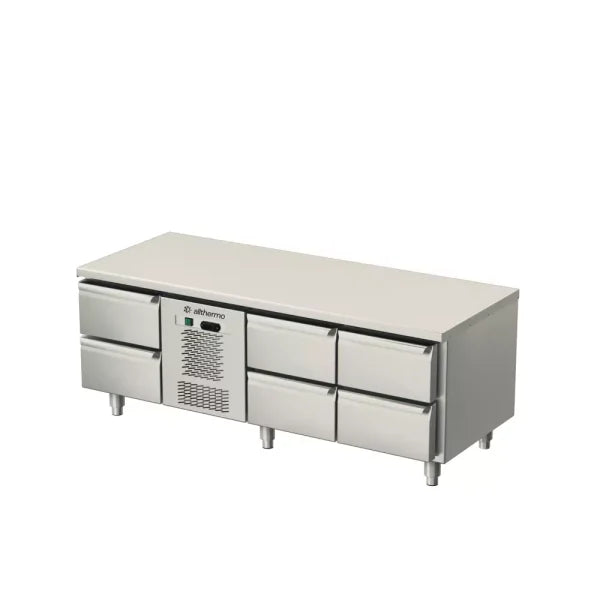 Allthermo Grillkylbänk 6 draglådor GN 1/1 150mm – MGKB-1635-P