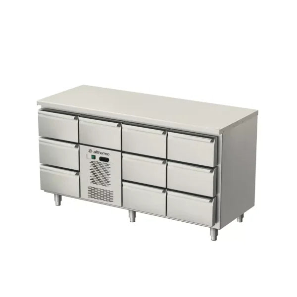 Allthermo Kylbänk monoblock med 10 draglådor GN 1/1 – MKHT-1635-P