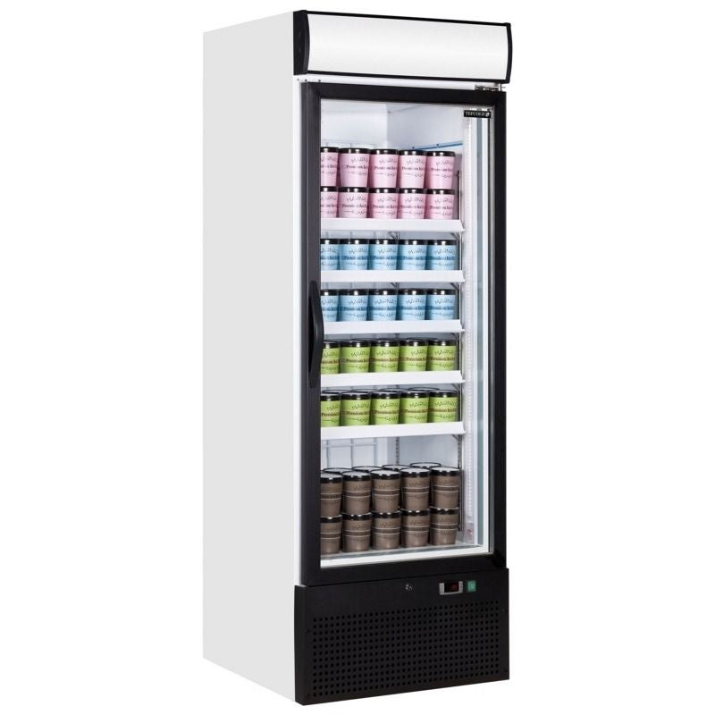Tefcold NF2500G Displayfrys med glasdörr