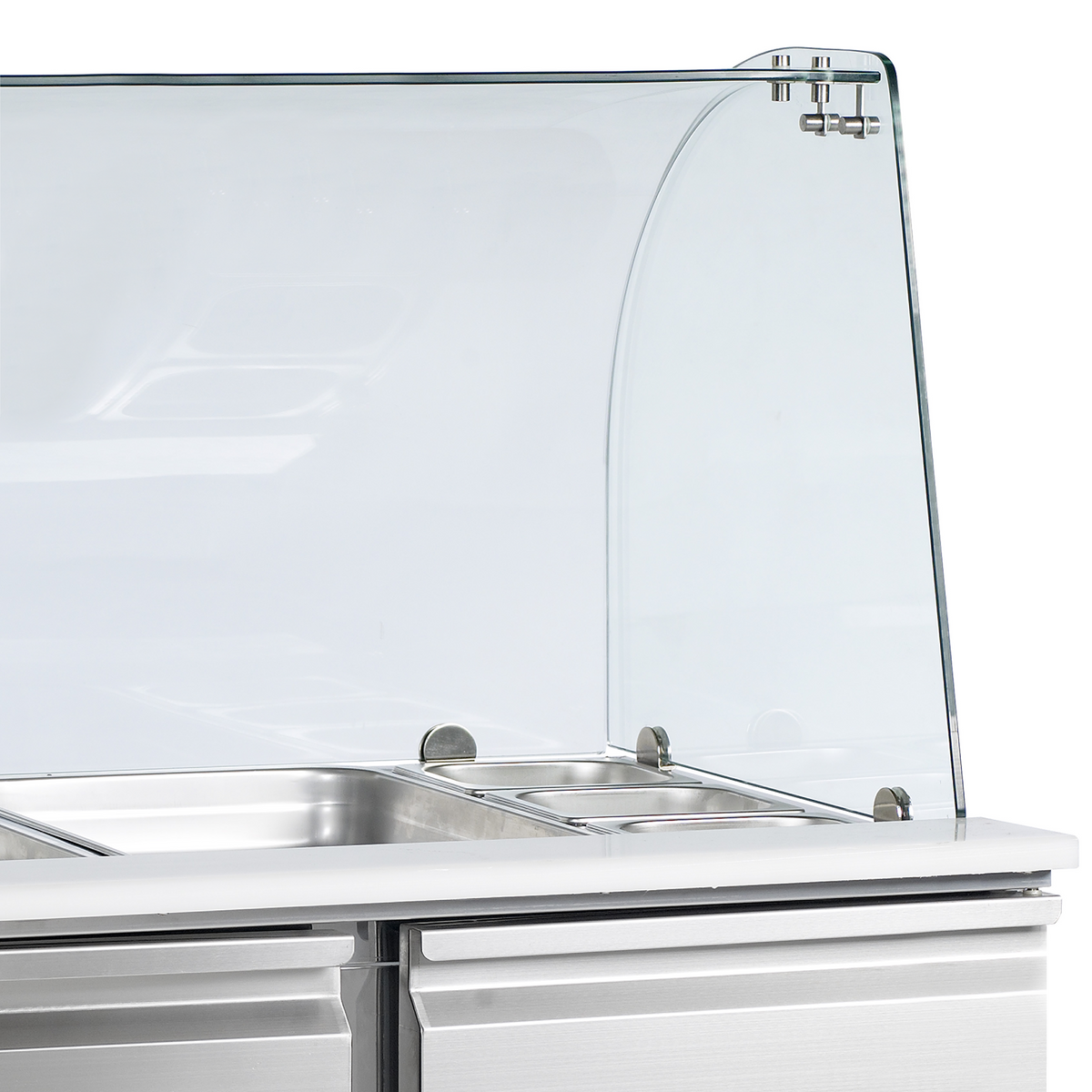 TEFCOLD Helt böjt glas SA1365GC